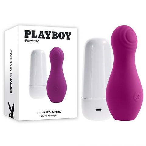 Playboy Pleasure The Jet Set Tapping Clitoral Stimulator
