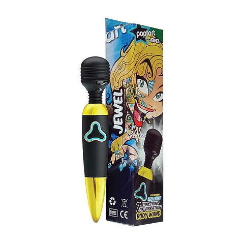 Poptart Jewel Vibrating Body Wand Massager by La Viva