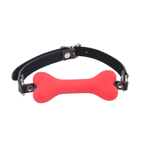 Behave Doggie Bone Adjustable BDSM Play Bit Gag by Chisa
