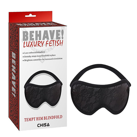 Behave Tempt Him Fetish Play Blindfold by Chisa
