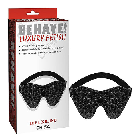 Behave LOVE IS BLIND Classics Bondage Mask by Chisa