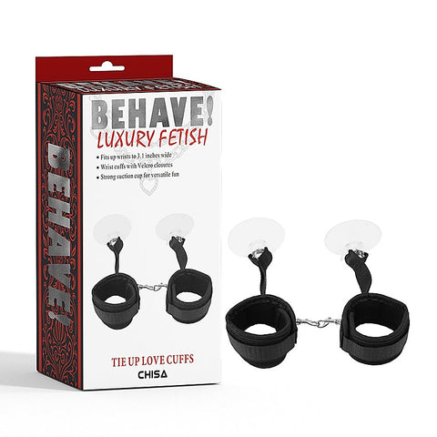 Behave Tie Up Love Adjustable BDSM Cuffs by Chisa