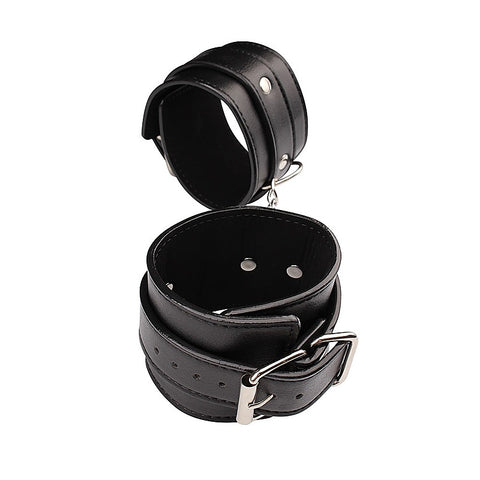 Behave Adjustable Classic Hand Cuffs Black by Chisa