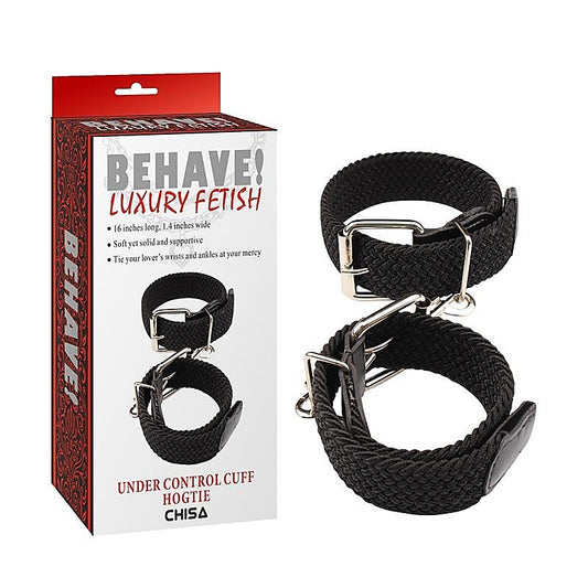 Behave Under Control Fetish Play Cuff Hogtie by Chisa