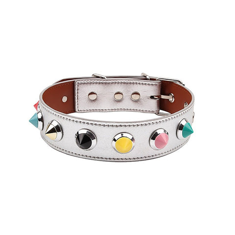 Behave Soft and Smooth Bondage Collar with Thorns by Chisa