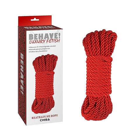 Restrain Me Bondage Rope Red by Chisa
