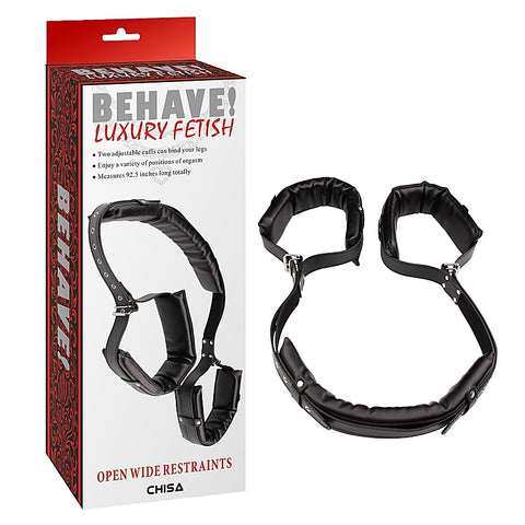 Behave Open Wide Bondage Restraints by Chisa