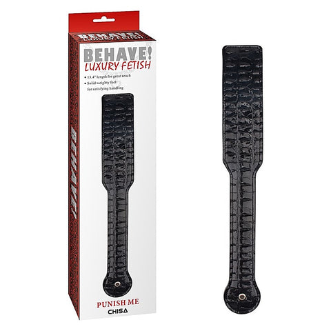 Behave Punish Me Fetish Play Paddle by Chisa