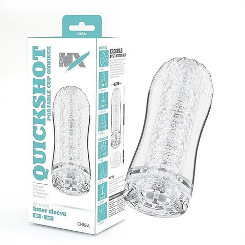 MX Quickshot Portable Masturbator Cup Onwings by Chisa