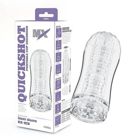 MX Quickshot Engorged Mens Pleasure Masturbator by Chisa