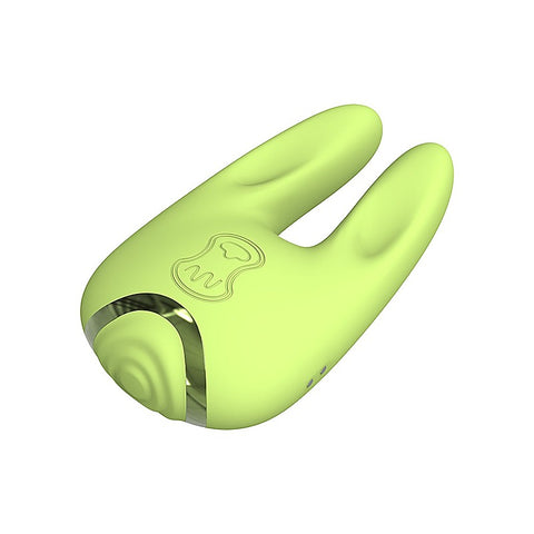 Kissen Satyr Waterproof Silicone Clitoral Vibrator by Chisa
