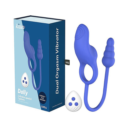 Kissen Dally Double Motor Clitoral Massager by Chisa