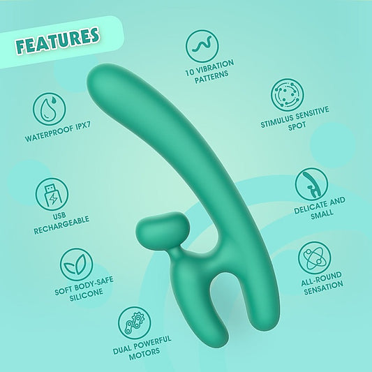 Lust Ripple Hriendyri Personal Adult Massager by Chisa