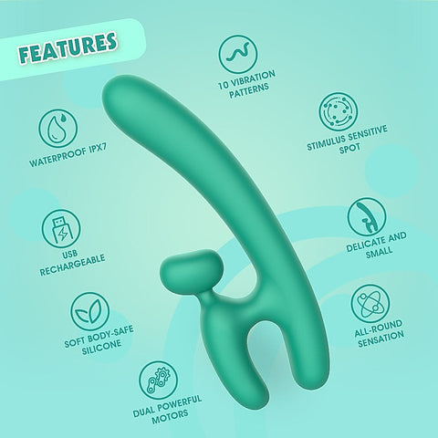 Lust Ripple Hriendyri Personal Adult Massager by Chisa