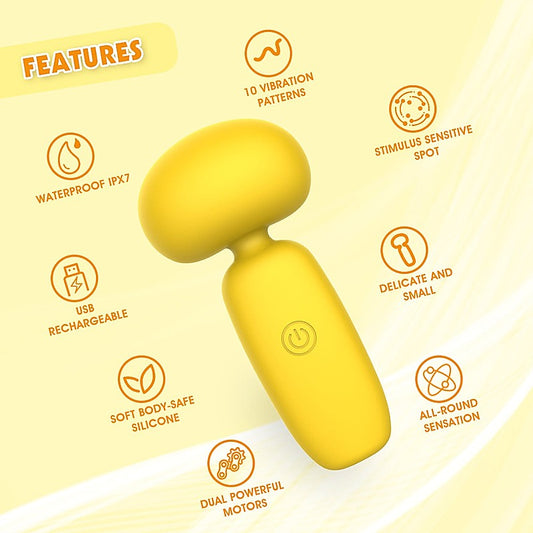 Lust Ripple Buster 10 Function Vibrating Body Wand Massager