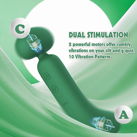Lust Ripple Buster S 10 Function Vibrating Body Wand