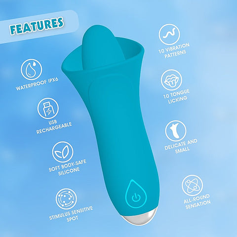 Lust Ripple Succubi 10 Function Clitoral Stimulator by Chisa