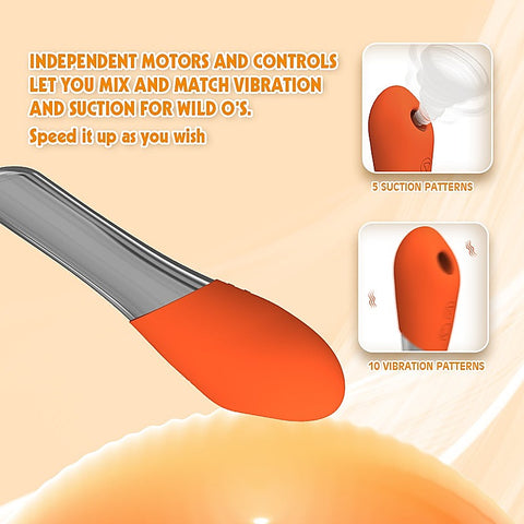 Lust Ripple Wallow Multi Function Clitoral Massager by Chisa