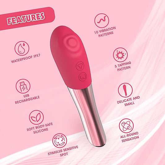 Lust Ripple Ardor Clitoral Massager by Chisa