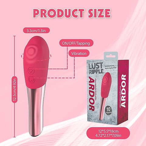 Lust Ripple Ardor Clitoral Massager by Chisa