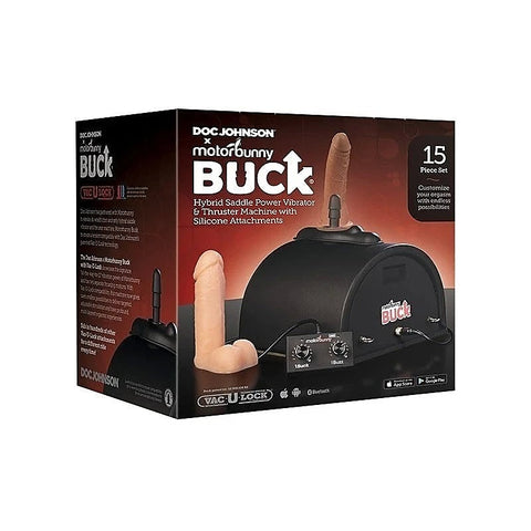 Motorbunny Buck With Vac-U-Lock by Doc Johnson