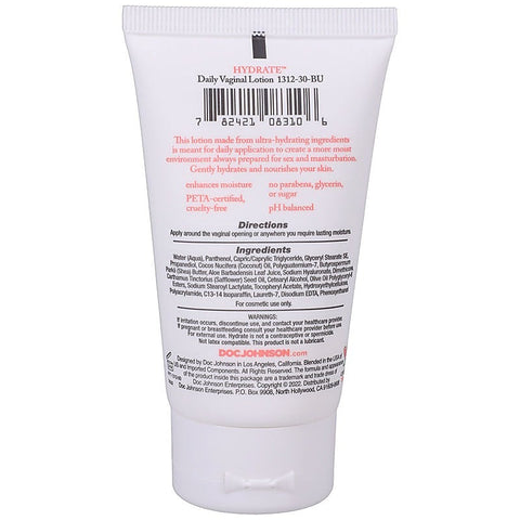 Hydrate Daily Vaginal Lotion by Doc Johnson