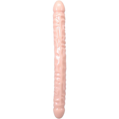 18 Inches Veined Double Header Realistic Dong by Doc Johnson