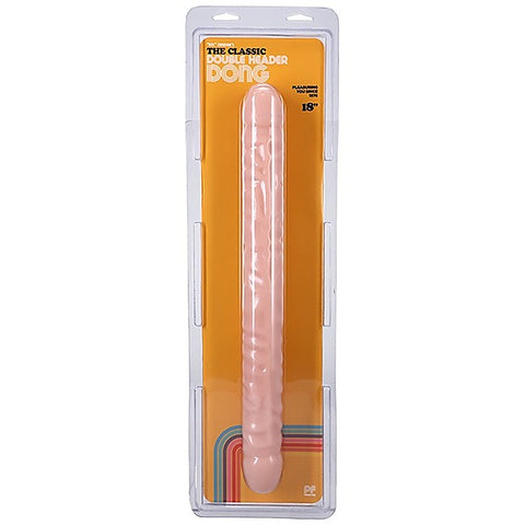 18 Inches Veined Double Header Realistic Dong by Doc Johnson