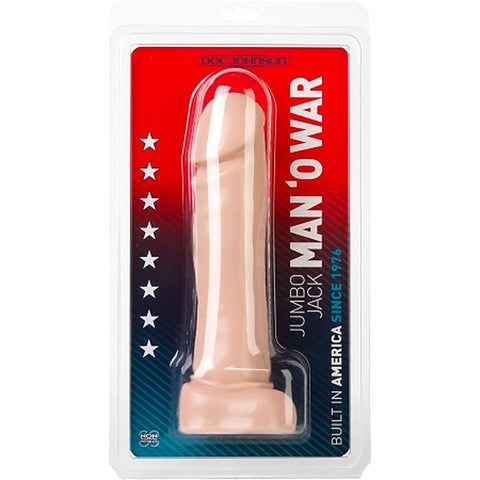 Jumbo Jack MAN O' WAR Realistic Dong by Doc Johnson