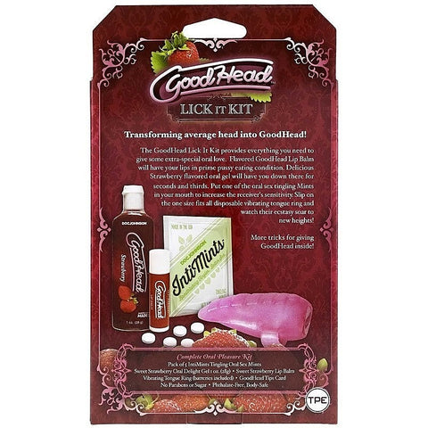 GoodHead Complete Oral Pleasure Kit by Doc Johnson