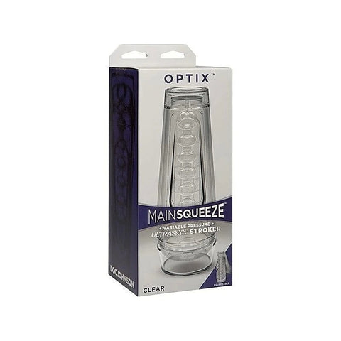 Main Squeeze OPTIX Uniquely Textured ULTRASKYN Masturbator