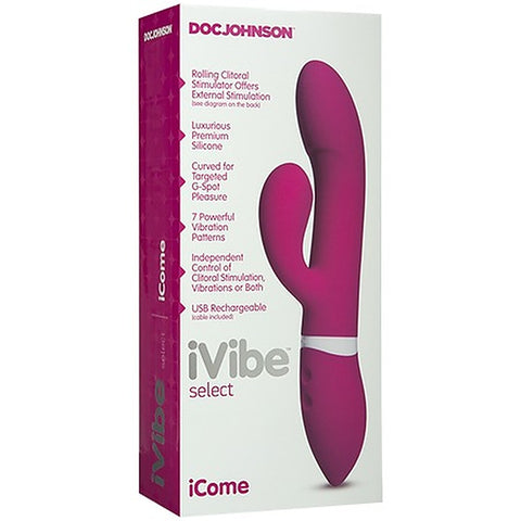 iVibe ICome 7 Functions Rechargeable Rabbit by Doc Johnson