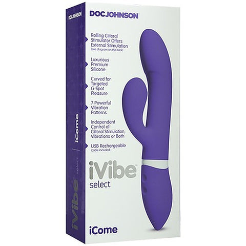 iVibe ICome 7 Functions Rechargeable Rabbit by Doc Johnson