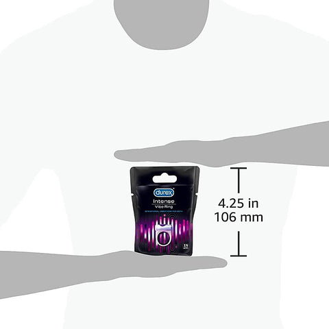 Play Vibrations Men's Cock Ring Stimulator by Durex
