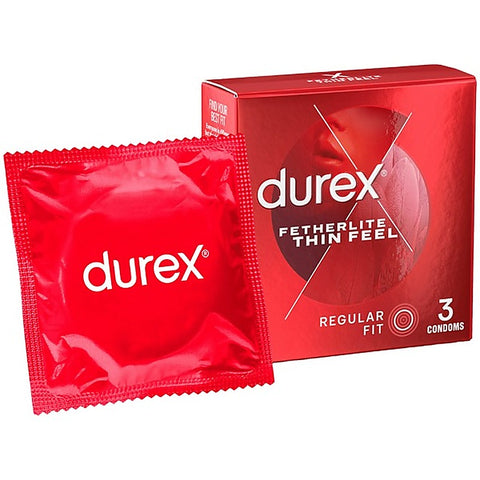 Fetherlite Thin Feel Regular Fit Condoms by Durex