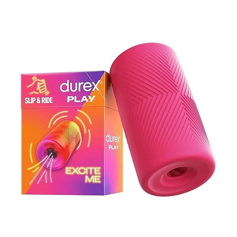 Play Slide & Ride Textured Male Masturbation Sleeve By Durex