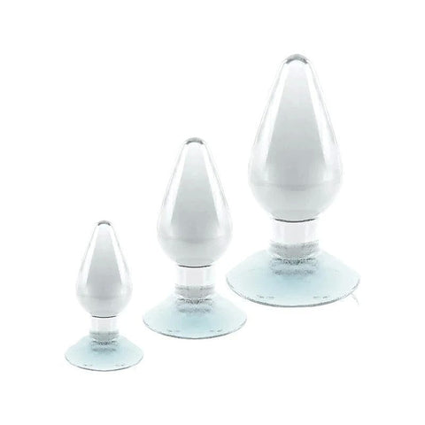 Black Axinite 3-in-1 Anal Plug Kit by NANMA Corporation