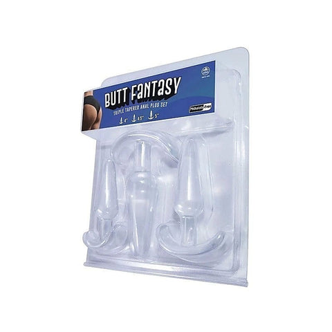 Excellent Power Butt Fantasy Triple Tapered Butt Plug Set