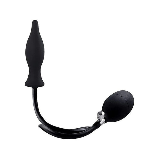 Strafe Inflatable Teardrop Silicone Butt Plug