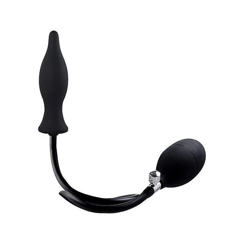Strafe Inflatable Teardrop Silicone Butt Plug