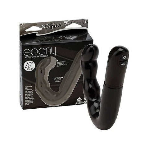 Excellent Power Ebony 10 Function Prostate Massager