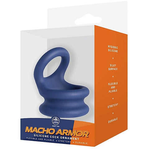 Macho Armor Silicone Stretchy Cock Ornament