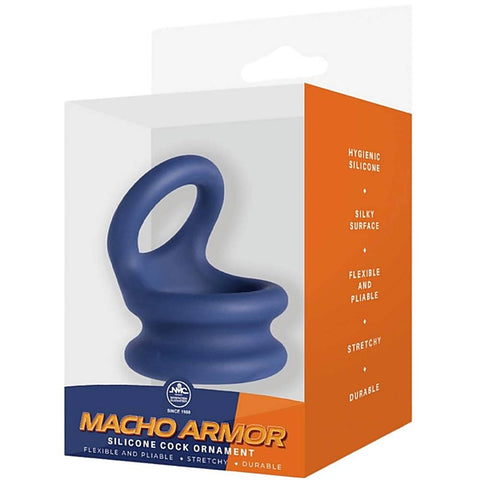 Macho Armor Stretchy Silicone Cock Ornament by NANMA
