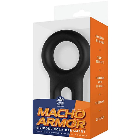 Macho Armor Flexible and Pliable Silicone Cock and Ball