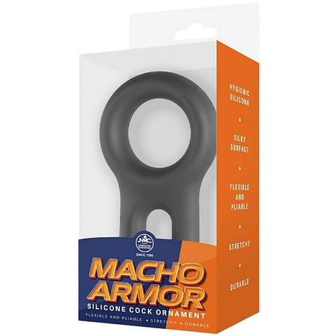 Macho Armor Flexible and Pliable Silicone Cock and Ball