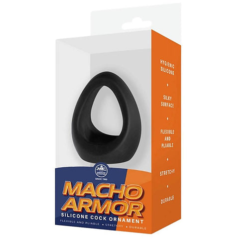 Macho Armor Silicone Cock and Ball Ornament