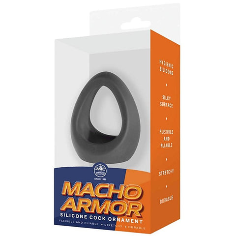 Macho Armor Silicone Cock and Ball Ornament