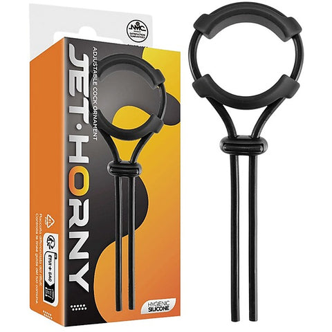 Jet Horny Adjustable Silicone Cock Ornament