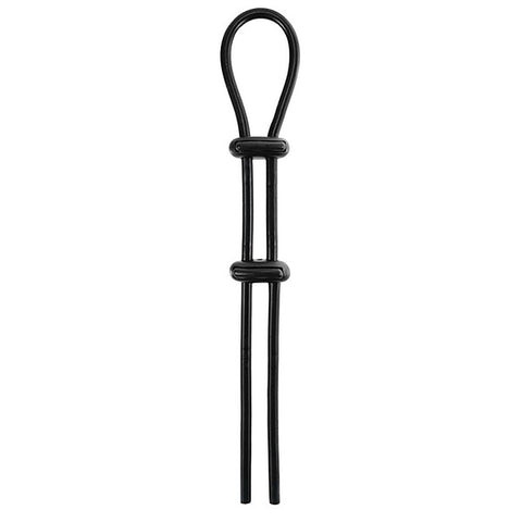 Jet Horny Adjustable Male Cock Ornament with Ball Strap