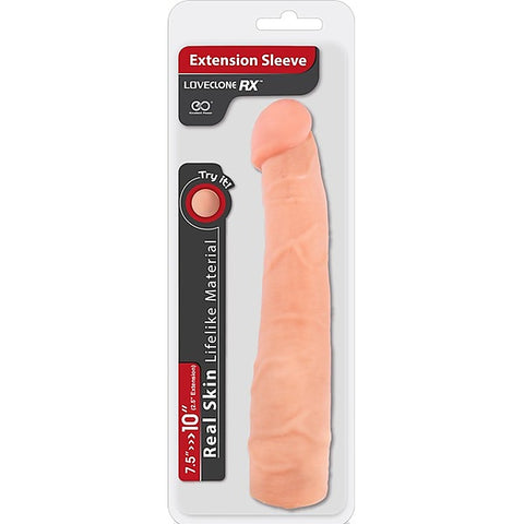 Loveclone RX Penis Extension Sleeve 10 Inch